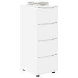Storage Cabinet White 40 x 48 x 105 cm Engineered Wood