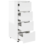 Storage Cabinet 40 x 48 x 105 cm Engineered Wood