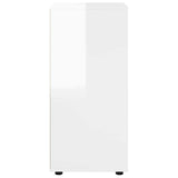 Storage Cabinet High Gloss White 40 x 48 x 105 cm - Extra Image