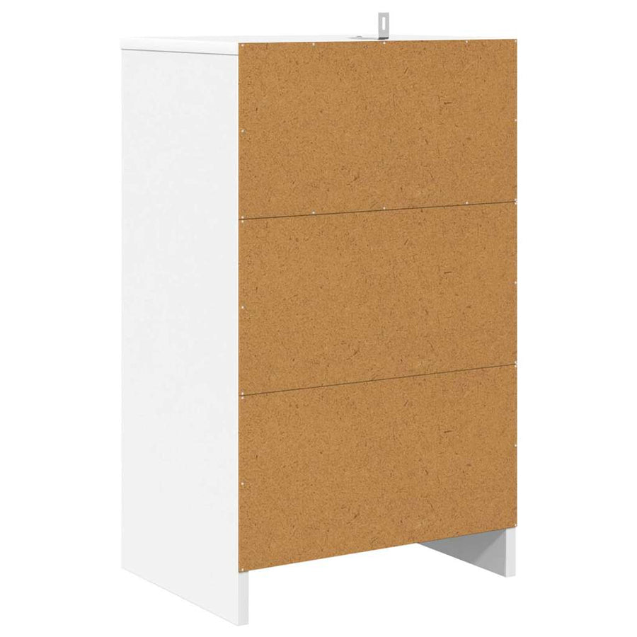Bedside Tables 2 pcs White 40 x 30 x 67 cm Engineered Wood