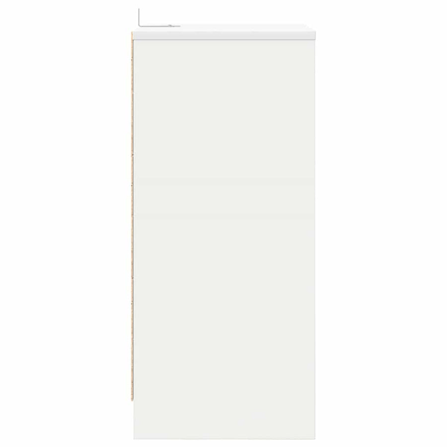 Bedside Tables 2 pcs White 40 x 30 x 67 cm Engineered Wood
