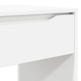 Desk with Drawer White 100 x 50 x 78 cm Engineered Wood - Extra Image
