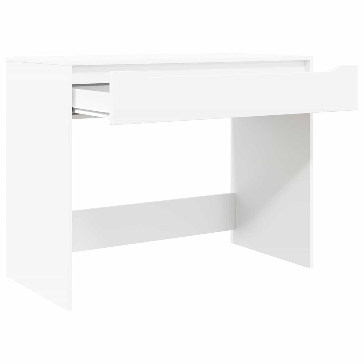 Desk with Drawer White 100 x 50 x 78 cm Engineered Wood