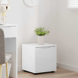 Bathroom Cabinet White 40.5 x 40 x 44 cm Engineered Wood - 45-Degree Angle