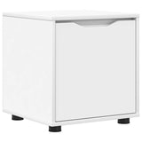 Bathroom Cabinet White 40.5 x 40 x 44 cm Engineered Wood - Front View