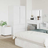 Bathroom Cabinet High Gloss White 40.5 x 40 x 44 cm