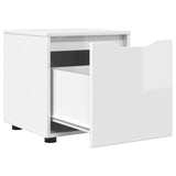 Bathroom Cabinet High Gloss White 40.5 x 40 x 44 cm