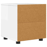 Bathroom Cabinet High Gloss White 40.5 x 40 x 44 cm