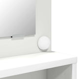 Bedroom Dressing Tables with Drawer White 80 x 39.6 x 135 cm - Extra Image