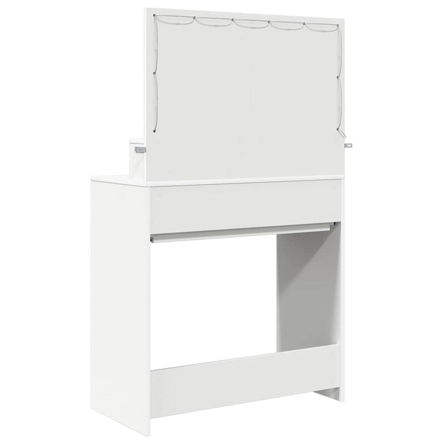 Bedroom Dressing Tables White 80 x 39.5 x 135 cm