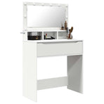 Bedroom Dressing Tables White 80 x 39.5 x 135 cm