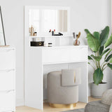 Bedroom Dressing Tables with Drawer White 80 x 39.6 x 135 cm