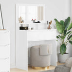 Bedroom Dressing Tables White 80 x 39.6 x 135 cm