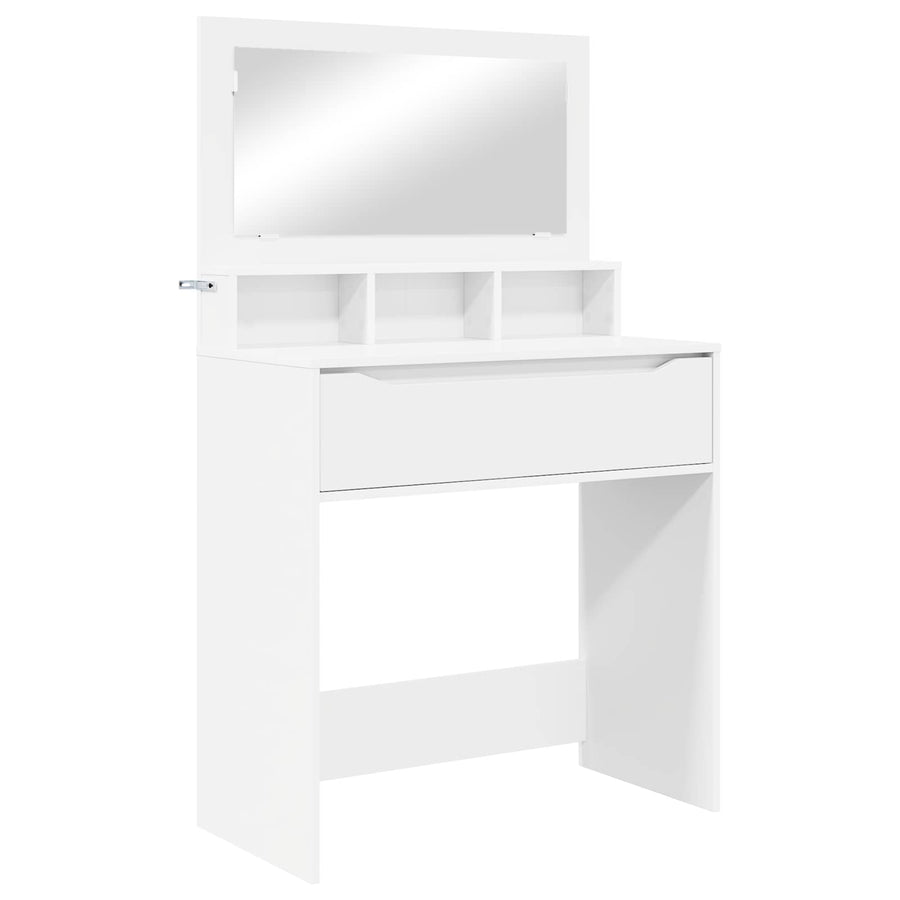Bedroom Dressing Tables White 80 x 39.6 x 135 cm