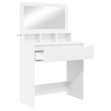 Bedroom Dressing Tables with Drawer White 80 x 39.6 x 135 cm