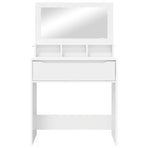 Bedroom Dressing Tables White 80 x 39.6 x 135 cm