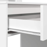 Bedroom Dressing Tables with Drawer White 80 x 39.6 x 135 cm - Extra Image