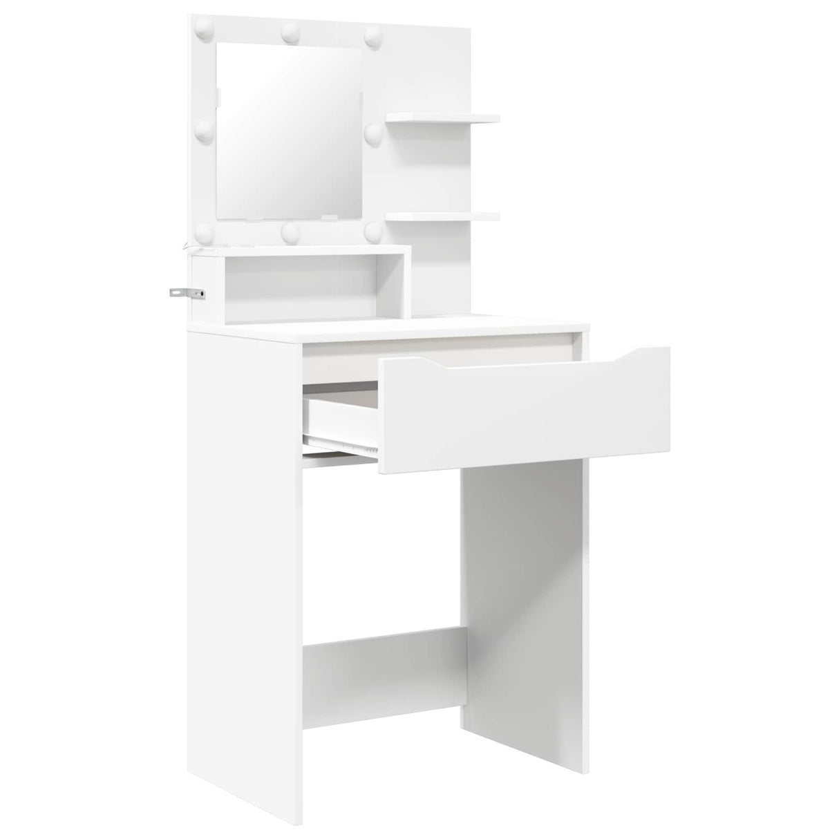 Bedroom Dressing Tables with Drawer White 80 x 39.6 x 135 cm