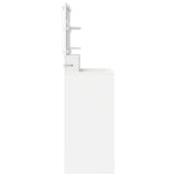 Bedroom Dressing Tables with Drawer White 80 x 39.6 x 135 cm