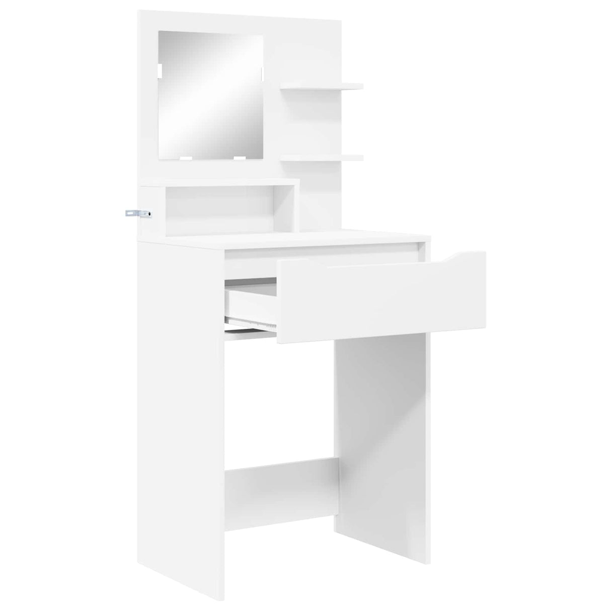 Bedroom Dressing Tables with Drawer White 80 x 39.6 x 135 cm
