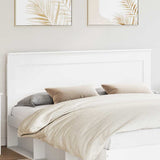 Headboard with Headboard White 180 cm Engineered Wood