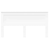 Headboard with Headboard White 180 cm Engineered Wood - Top-Down View