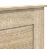 Headboard with Headboard Sonoma Oak 180 cm Engineered Wood - Close-Up Angle