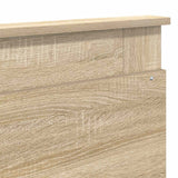 Headboard Sonoma Oak Engineered Wood - Low Angle