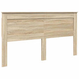 Headboard with Headboard Sonoma Oak 180 cm Engineered Wood - Front View