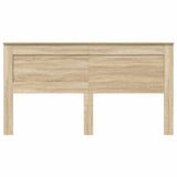 Headboard with Headboard Sonoma Oak 180 cm Engineered Wood - Side View