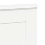Headboard with Headboard White 150 cm Engineered Wood - Close-Up Angle