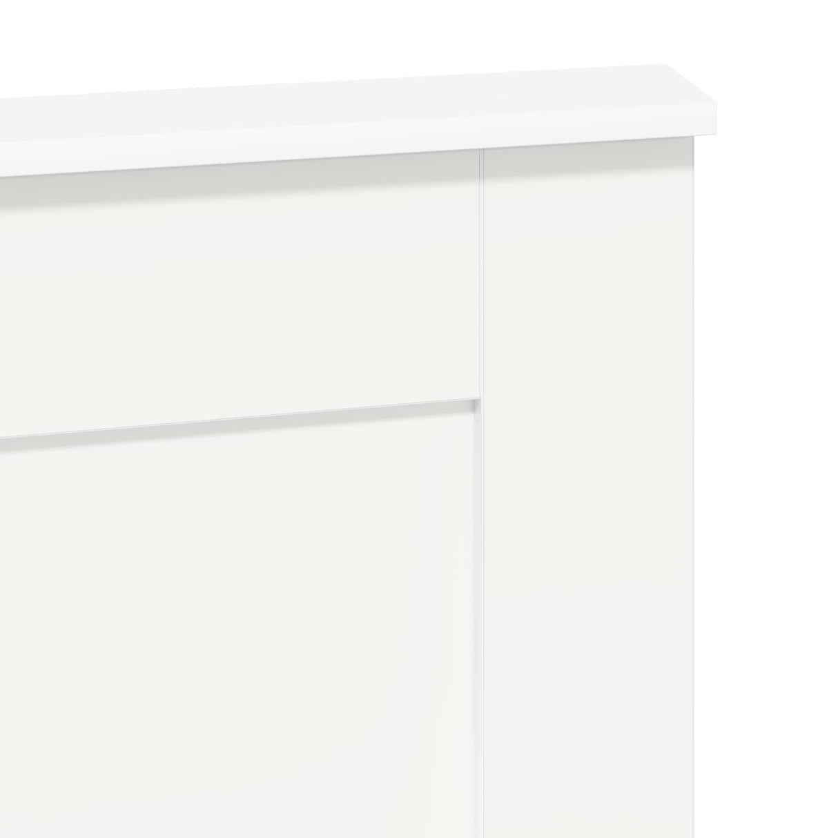 Headboard White Engineered Wood