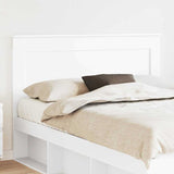 Headboard with Headboard White 150 cm Engineered Wood