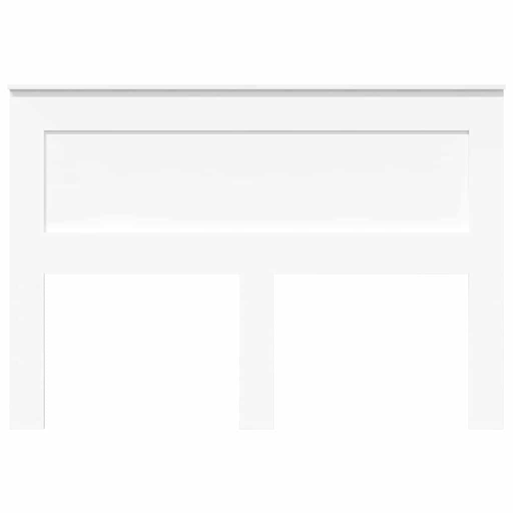 Headboard with Headboard White 150 cm Engineered Wood