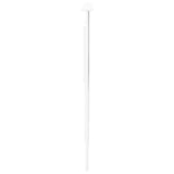 Headboard White Engineered Wood - 45-Degree Angle