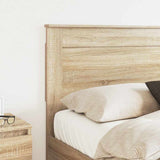 Headboard with Headboard Sonoma Oak 150 cm Engineered Wood - Side View