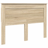 Headboard with Headboard Sonoma Oak 150 cm Engineered Wood