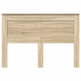 Headboard with Headboard Sonoma Oak 150 cm Engineered Wood