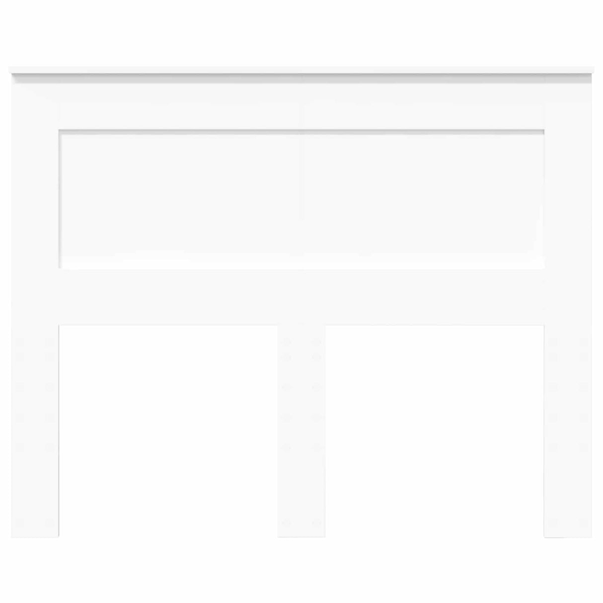 Headboard White Engineered Wood