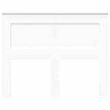 Headboard White Engineered Wood