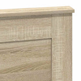 Headboard with Headboard Sonoma Oak 135 cm Engineered Wood - Close-Up Angle