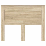 Headboard with Headboard Sonoma Oak 135 cm Engineered Wood - Side View