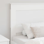 Headboard White Engineered Wood