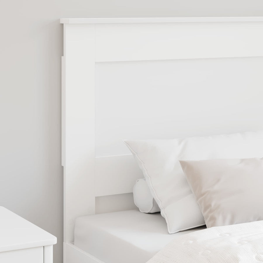 Headboard White Engineered Wood