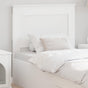 Headboard White Engineered Wood