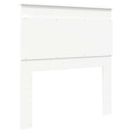 Headboard White Engineered Wood