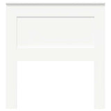 Headboard with Headboard White 90 cm Engineered Wood - Front View
