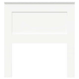 Headboard with Headboard White 90 cm Engineered Wood - Side View