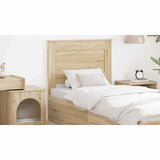 Headboard with Headboard Sonoma Oak 90 cm Engineered Wood