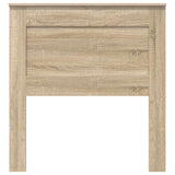 Headboard with Headboard Sonoma Oak 90 cm Engineered Wood